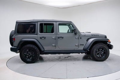 2023 Jeep Wrangler 4-Door Willys Sport 4x4