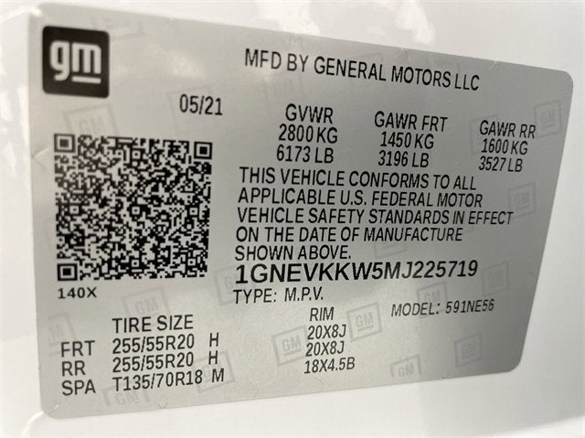 2021 Chevrolet Traverse Premier