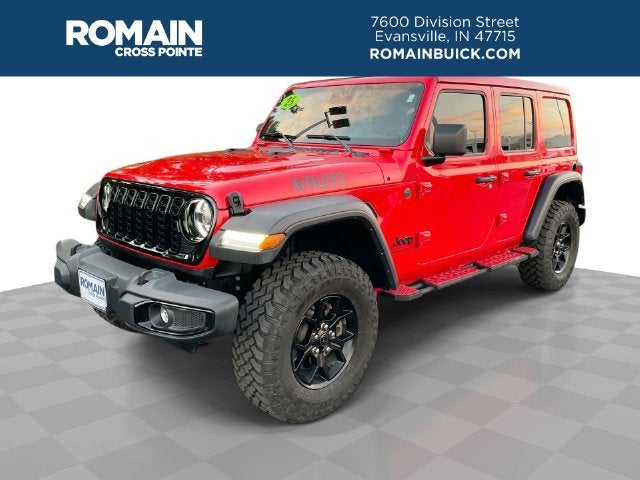 2025 Jeep Wrangler 4-Door Willys 4x4