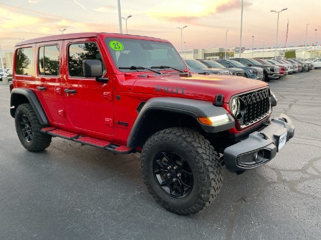 2025 Jeep Wrangler 4-Door Willys 4x4