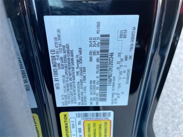 2017 Ford Mustang GT Premium