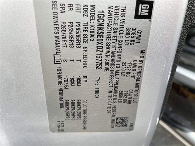 2013 Chevrolet Silverado 1500 LT