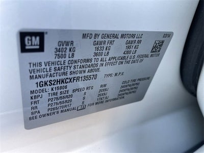 2015 GMC Yukon XL SLT