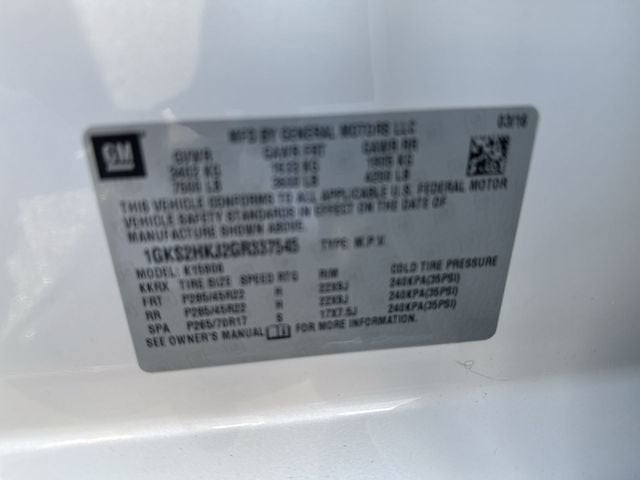 2016 GMC Yukon XL Denali