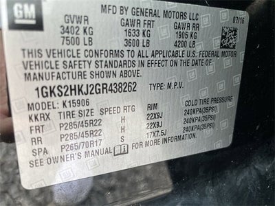 2016 GMC Yukon XL Denali