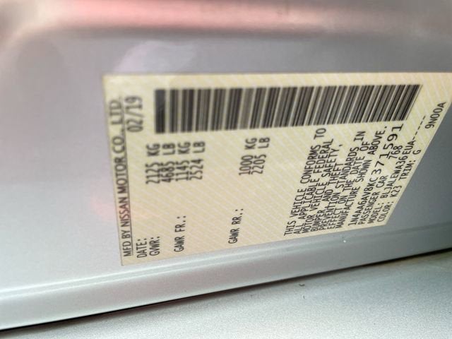 2019 Nissan Maxima 3.5 SL