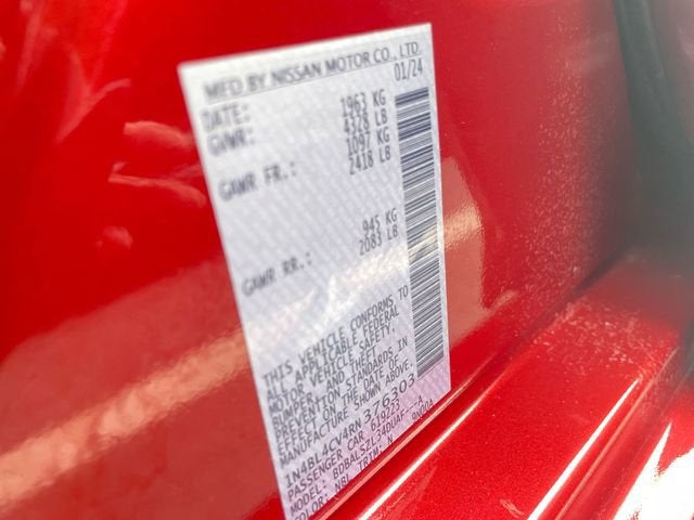 2024 Nissan Altima SR FWD