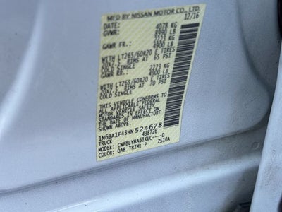 2017 Nissan TITAN XD Platinum Reserve Diesel