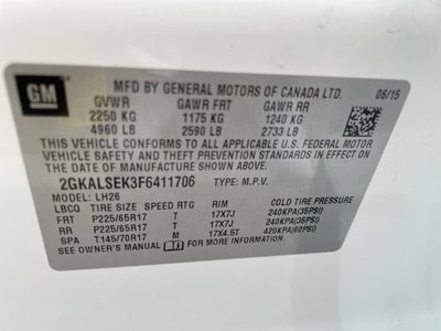 2015 GMC Terrain SLT