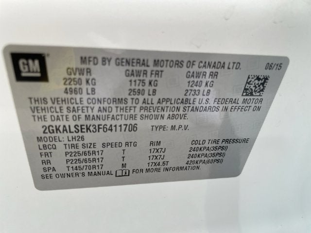 2015 GMC Terrain SLT