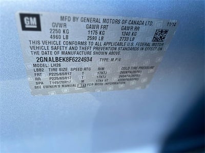 2015 Chevrolet Equinox LT