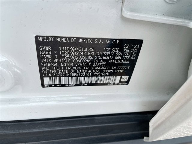 2023 Honda HR-V 2WD LX