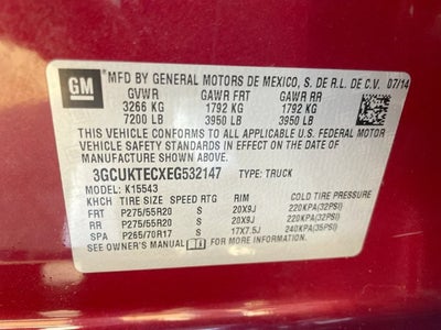 2014 Chevrolet Silverado 1500 High Country