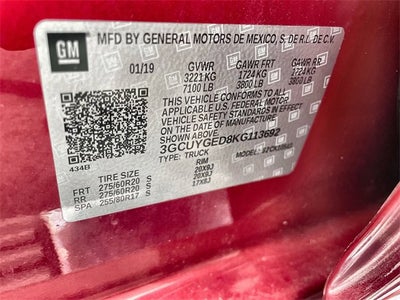 2019 Chevrolet Silverado 1500 LTZ