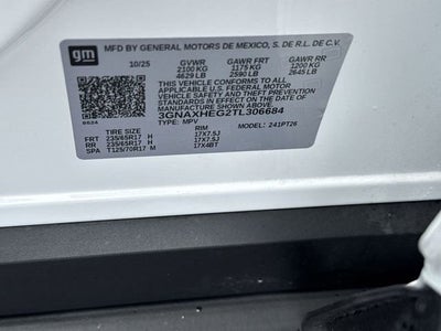 2026 Chevrolet Equinox LT