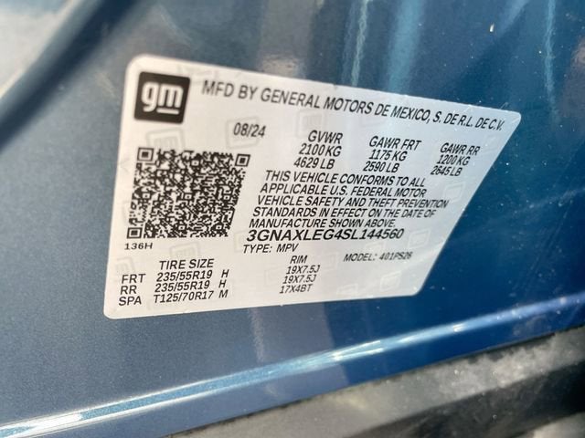 2025 Chevrolet Equinox RS