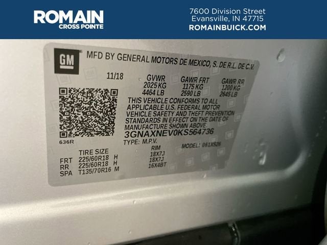 2019 Chevrolet Equinox Premier