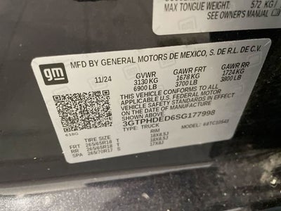 2025 GMC Sierra 1500 SLT