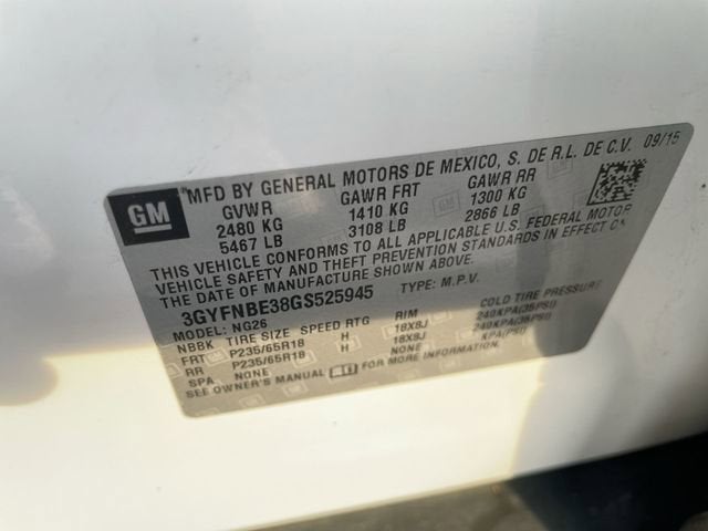 2016 Cadillac SRX Luxury Collection