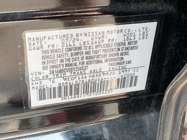 2025 Nissan Sentra SV