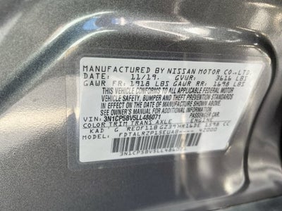 2020 Nissan Kicks S Xtronic CVT