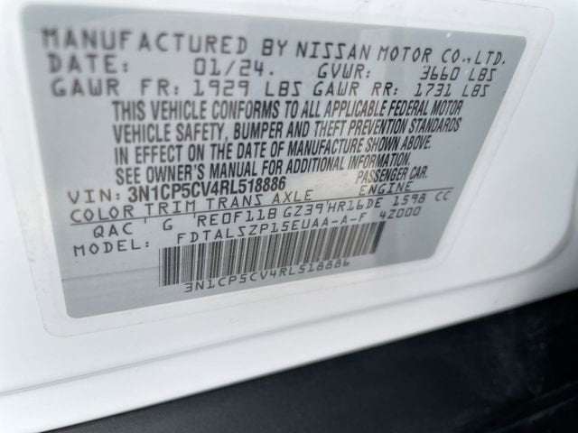 2024 Nissan Kicks SV