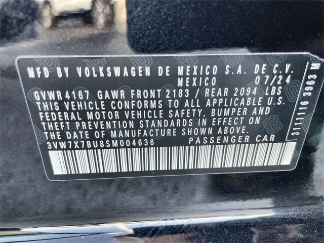 2025 Volkswagen Jetta SE