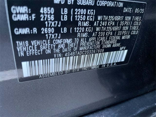 2025 Subaru Outback Premium