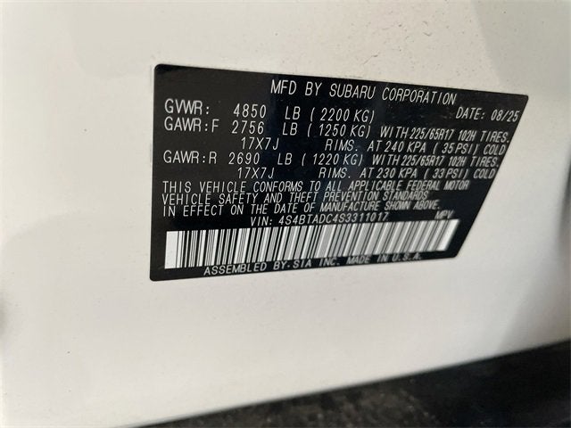 2025 Subaru Outback Premium