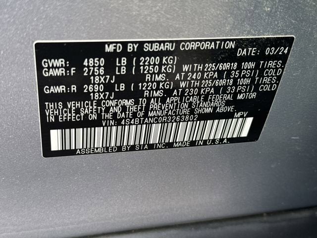 2024 Subaru Outback Limited