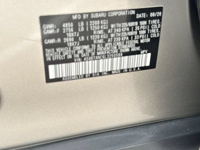 2020 Subaru Outback Limited