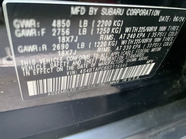 2025 Subaru Outback Touring