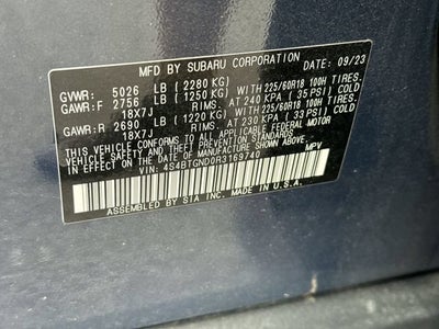 2024 Subaru Outback Limited XT