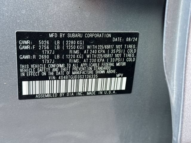 2025 Subaru Outback Wilderness
