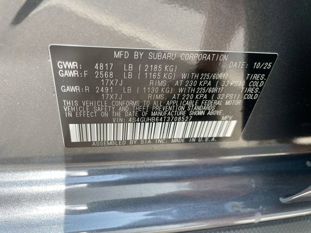 2026 Subaru Crosstrek GRAY