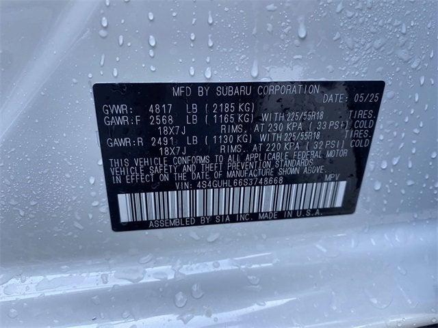 2025 Subaru Crosstrek Limited