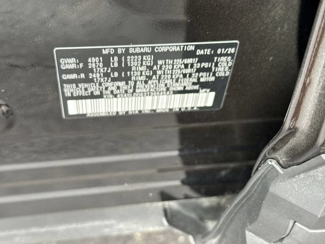 2026 Subaru Forester Premium