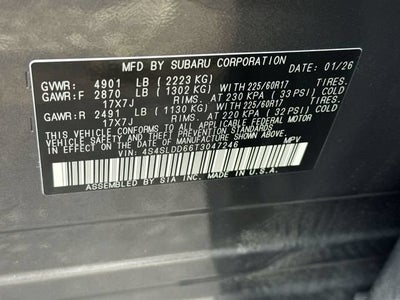 2026 Subaru Forester Premium