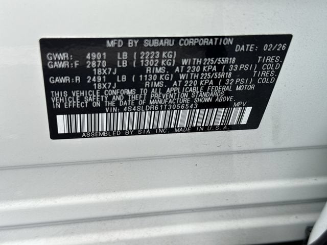 2026 Subaru Forester Limited