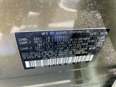 2026 Subaru Forester Touring