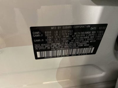 2022 Subaru Ascent Limited