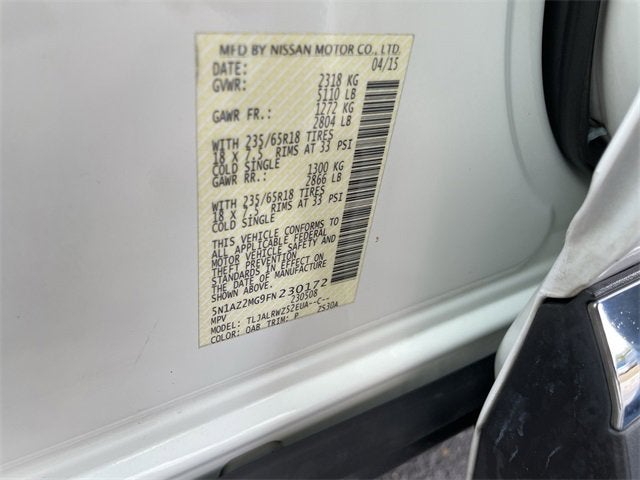 2015 Nissan Murano SL