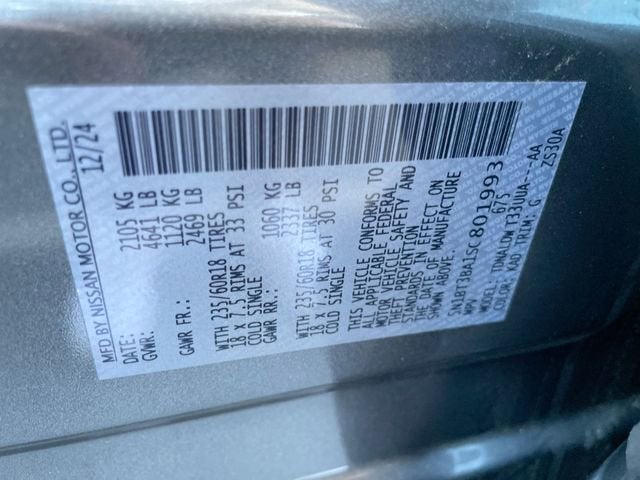 2025 Nissan Rogue SV