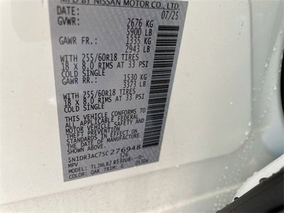 2025 Nissan Pathfinder S