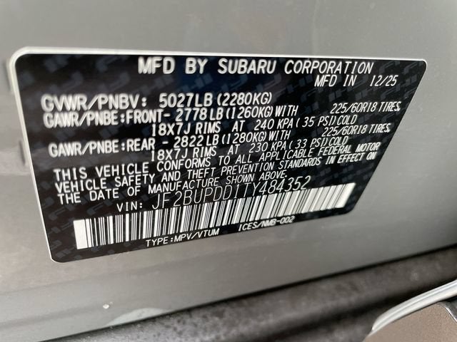 2026 Subaru Outback Limited