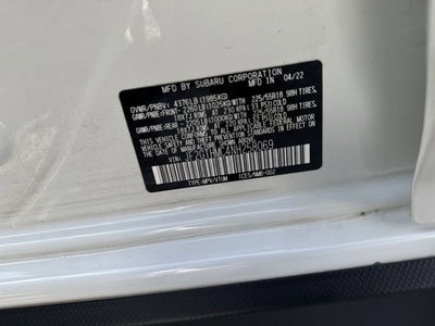 2022 Subaru Crosstrek Limited