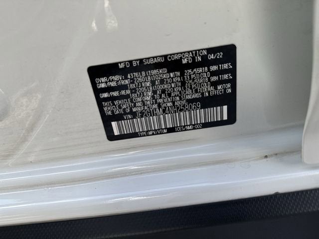 2022 Subaru Crosstrek Limited