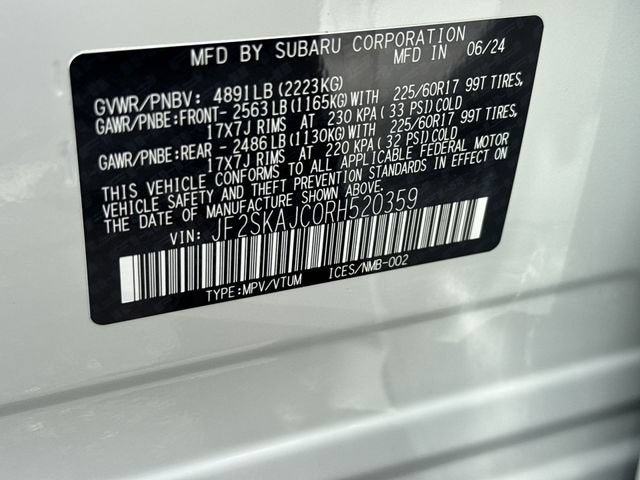 2024 Subaru Forester Wilderness