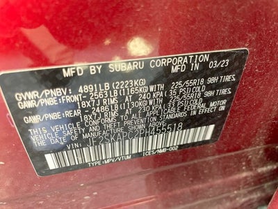 2023 Subaru Forester Limited