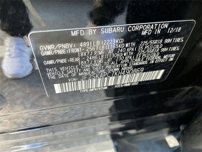 2019 Subaru Forester Sport